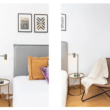 Stylish 1bed Apt Near Laranjeiras 4 Mins To Metro Lisboa